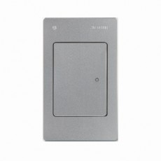 1구1로 캡형스위치(실버)
