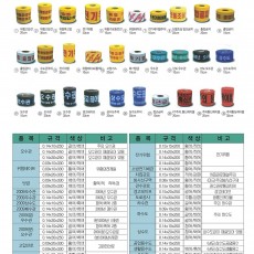 경고테잎/선로표지